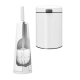 סט לשירותים עם פח נתלה Brabantia: פח נתלה 3 ליטר NewIcon + מברשת אסלה קונית ברבנטיה